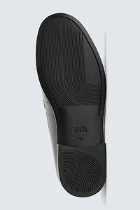 LEATHER PENNY LOAFERS