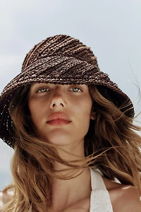 100% PAPER WOVEN HAT