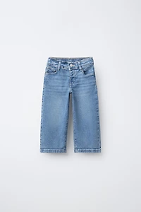 JUPE-CULOTTE EN JEAN CONFORTABLE