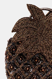 BEADED FRUIT MINI BAG