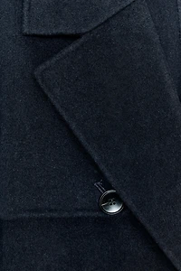 BELTED WOOL COAT