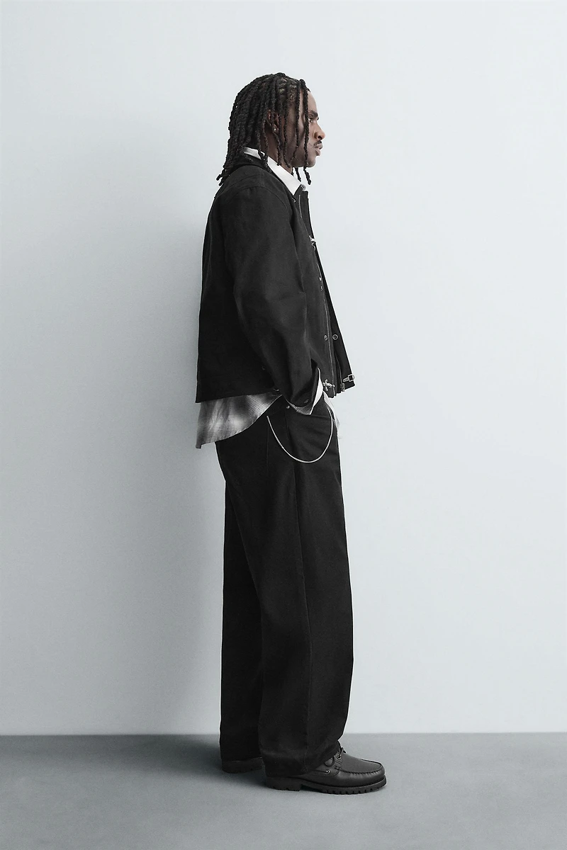 RELAXED FIT FIREMAN CLASP JACKET