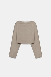 LONG SLEEVE CROP TOP