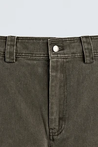 WASHED WIDE FIT PANTS