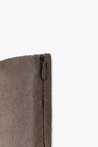ZW COLLECTION LINEN EMBROIDERED SKIRT