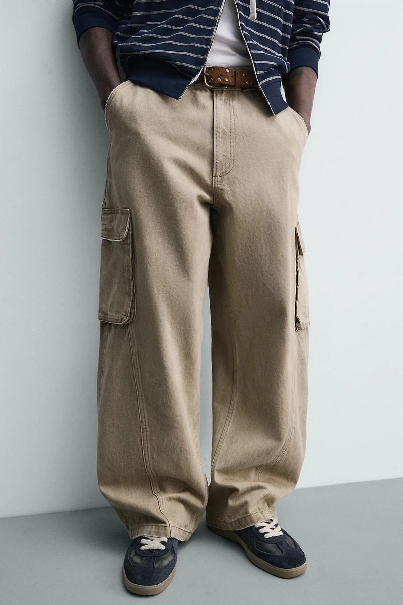BALLOON FIT CARGO PANTS