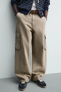 BALLOON FIT CARGO PANTS