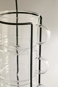 TOUR TASSES BOROSILICATE (LOT DE 4)