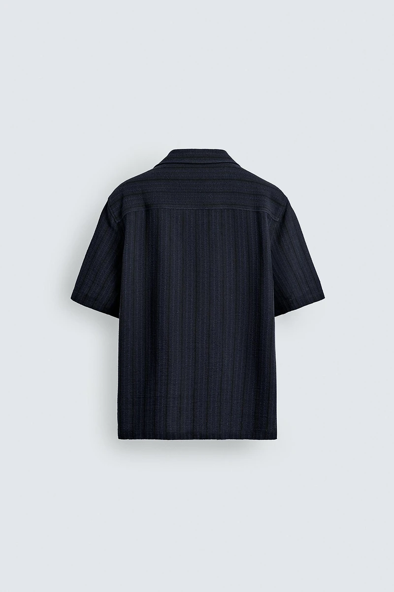 GEOMETRIC JACQUARD SHIRT