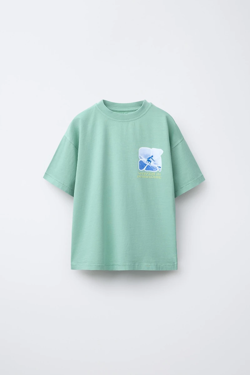 SURF PRINT T-SHIRT