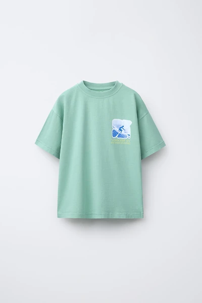 SURF PRINT T-SHIRT