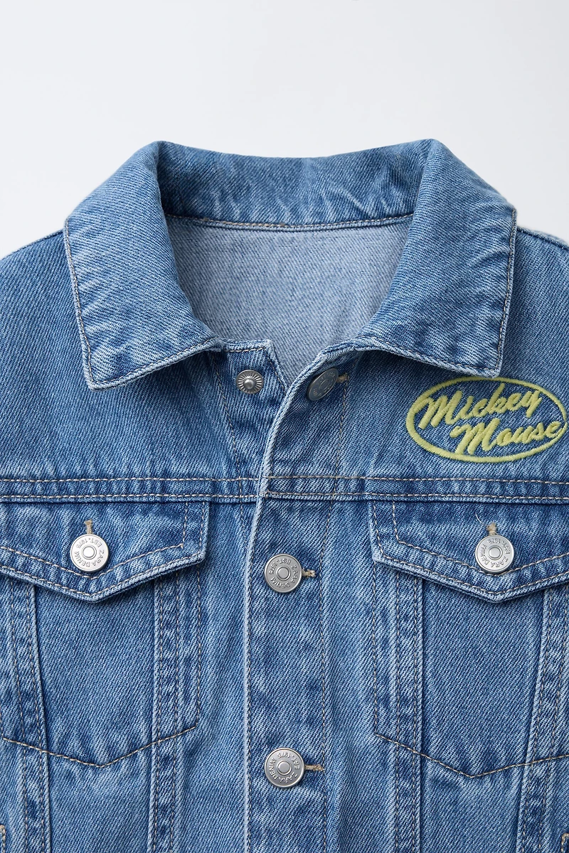 VESTE EN DENIM MICKEY MOUSE © DISNEY