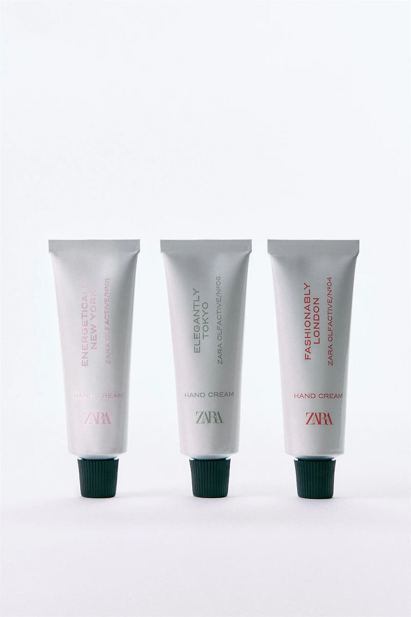 VIBRANT CITIES HAND CREAM DISCOVERY SET 3X30 ML (1.01 FL. OZ).