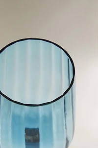 VERRE À VIN RECYCLABLE LIGNES