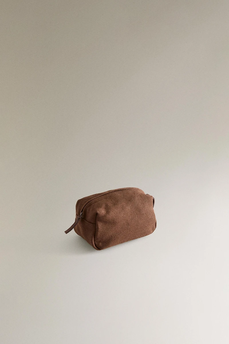 CANVAS MAKEUP BAG