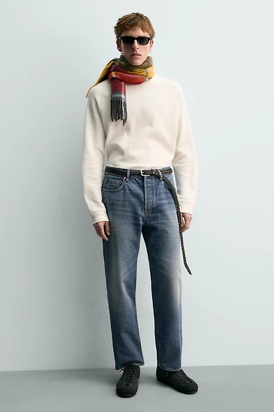 VIBRAM® SOLE LEATHER SNEAKERS AARON LEVINE X ZARA