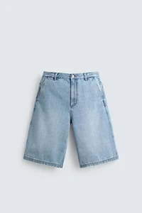 JORT EN DENIM COUPE DÉCONTRACTÉE