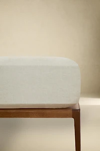 DRAP-HOUSSE LIN LAVÉ | 30 CM DE HAUT (160 G/M²)