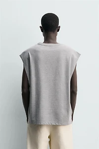 DÉBARDEUR RELAXED FIT BRODÉ