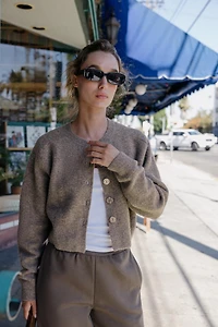 BUTTON CARDIGAN
