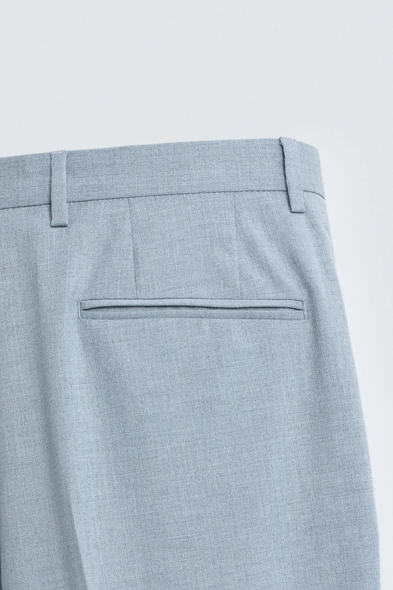 PANTALON DE COSTUME COUPE ÉTROITE