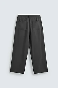 PANTALON FLUIDE À PLIS