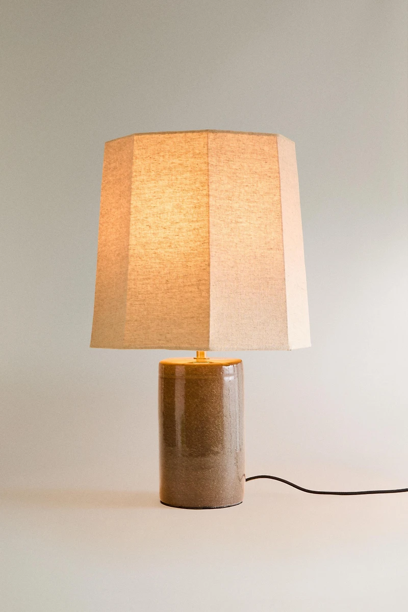 STONEWARE TABLE LAMP