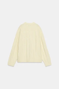 SOFT CABLE KNIT JUMPER