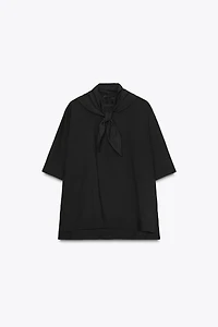 FLOWY BLOUSE WITH SCARF ZW COLLECTION