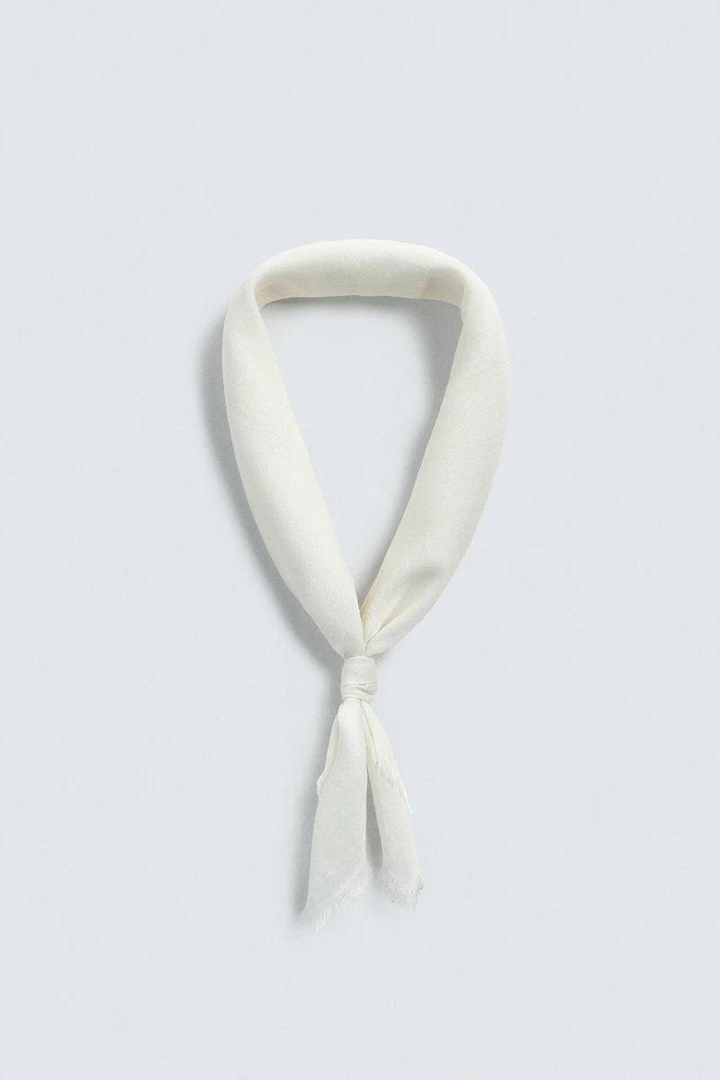 LIGHTWEIGHT COTTON SCARF