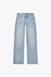 TRF LOW-RISE WIDE LEG JEANS