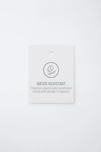 POLKA DOT WATER-RESISTANT RAINCOAT