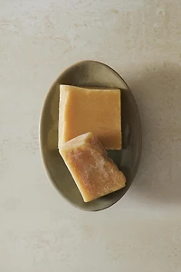 GREENISH BATHROOM SOAP DISH