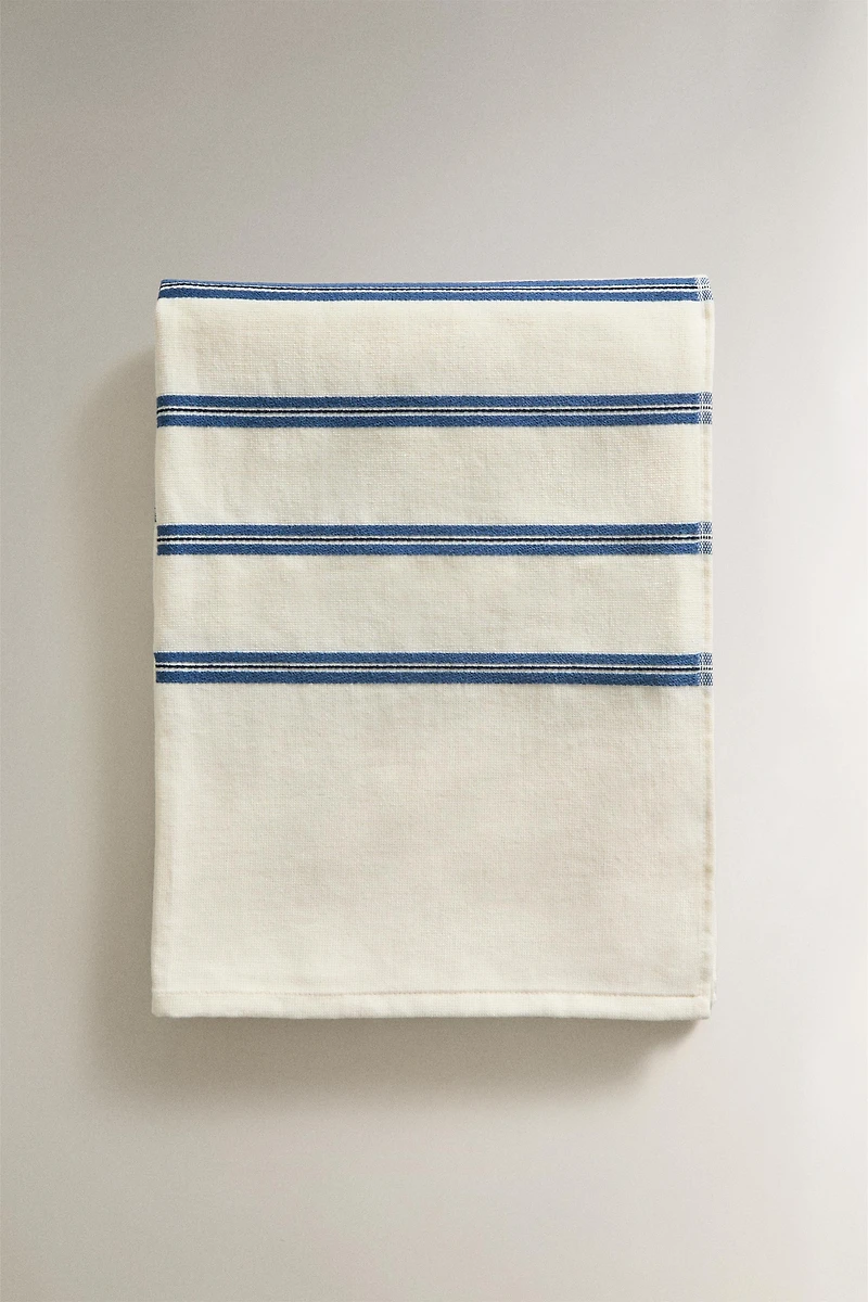 SERVIETTE DE PLAGE RAYURES FINES