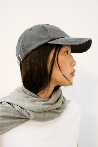 CASQUETTE EN SERGÉ LAVÉ