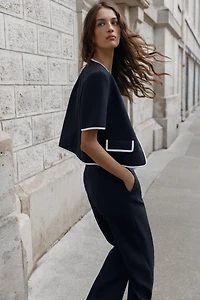 SHORT SLEEVE BLAZER