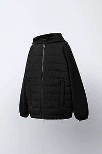 VESTE ULTRALÉGÈRE COMBINÉE EFFET NÉOPRÈNE