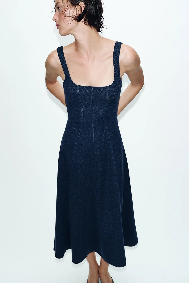 MIDI STRAPPY DRESS