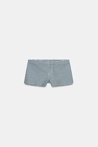 MINI STRIPED SHORTS