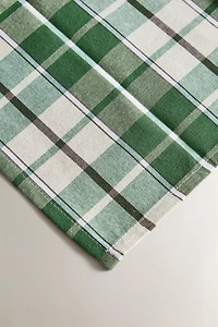 LOT DE SERVIETTES DE TABLE EN FIL TEINTÉ (LOT DE 2)