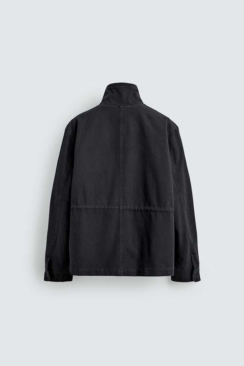 REGULAR FIT COTTON PARKA