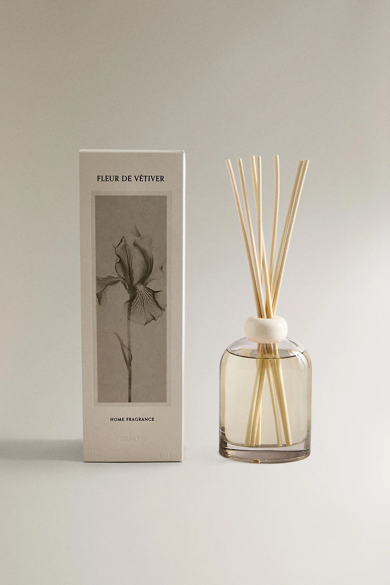 (230 ML) DIFFUSEUR DE PARFUM D’AMBIANCE À BÂTONNETS FLEUR DE VÉTIVER