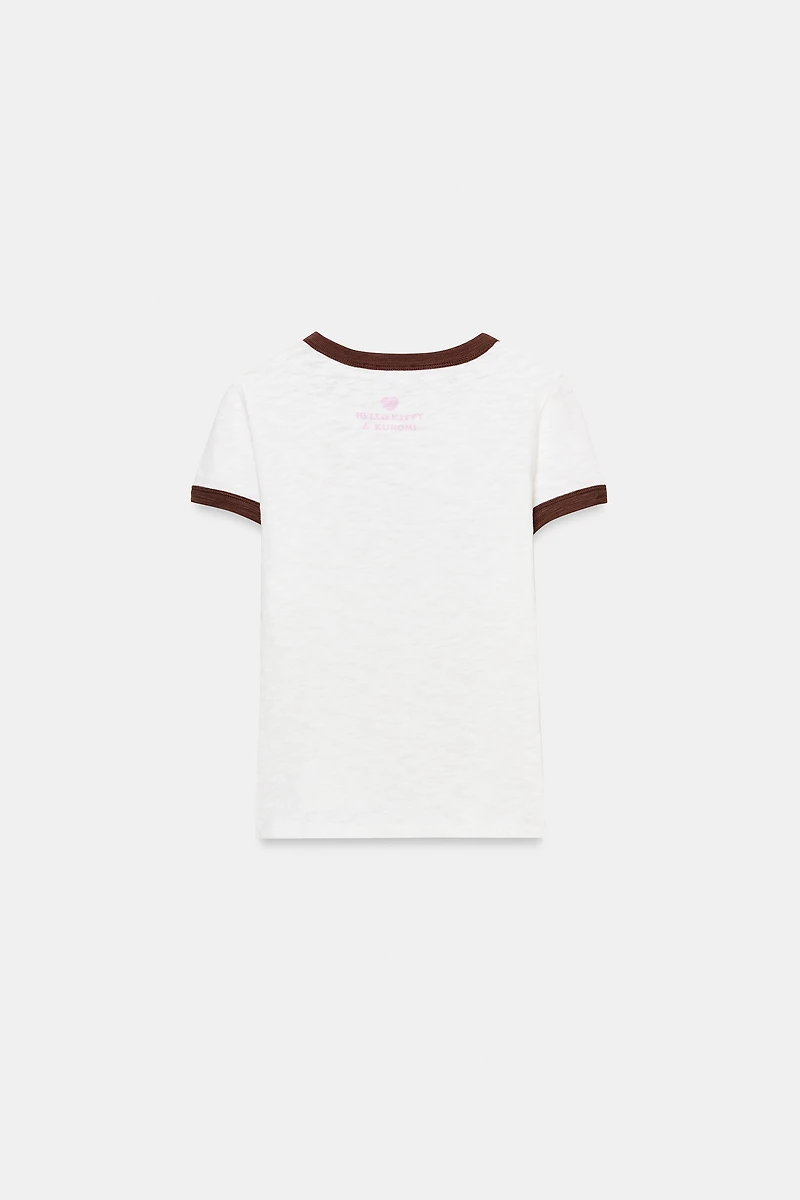 T-SHIRT FLAMÉ HELLO KITTY AND FRIENDS © SANRIO