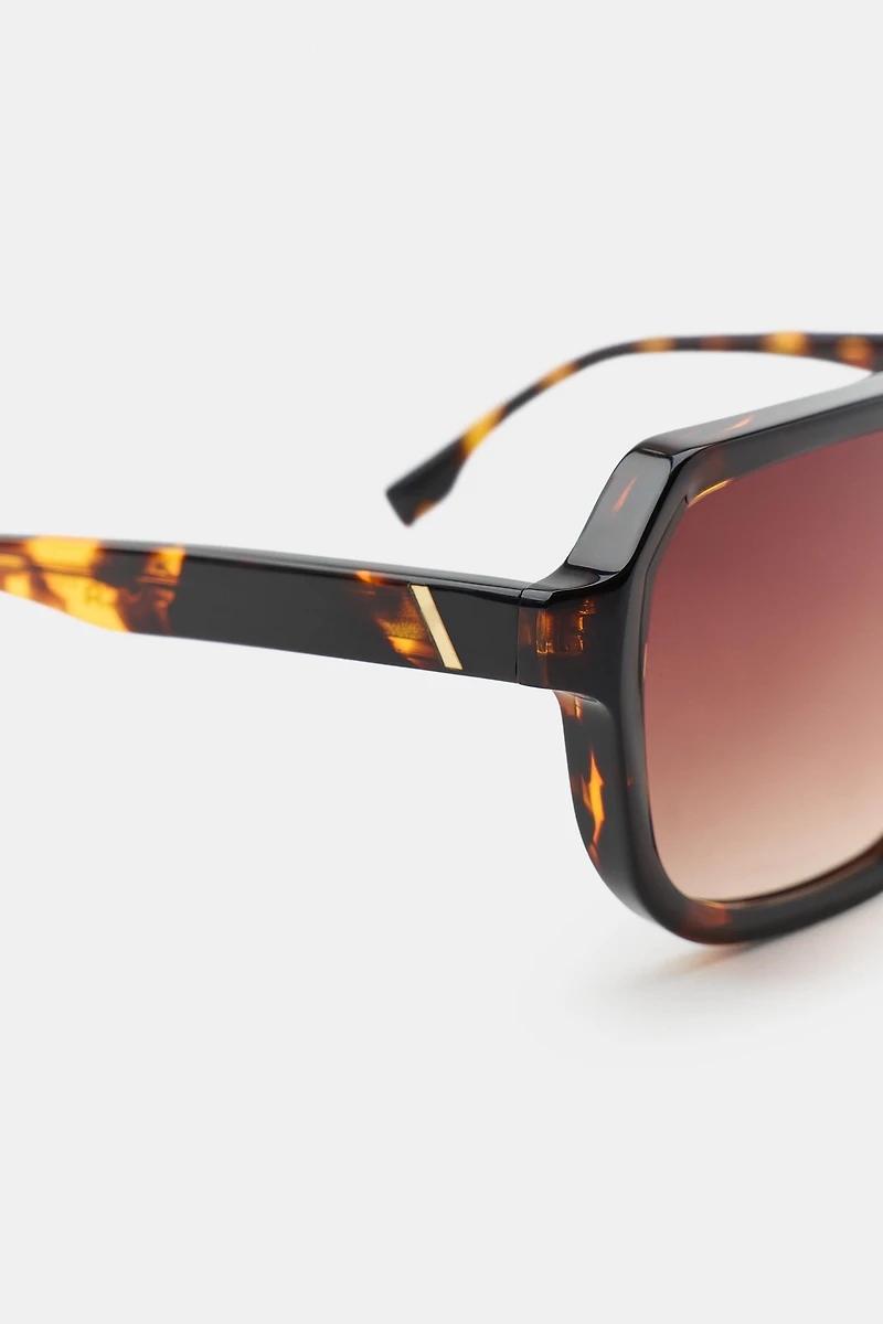 AVIATOR ACETATE SUNGLASSES