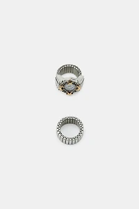 2-PACK OF MESH WATCH RINGS