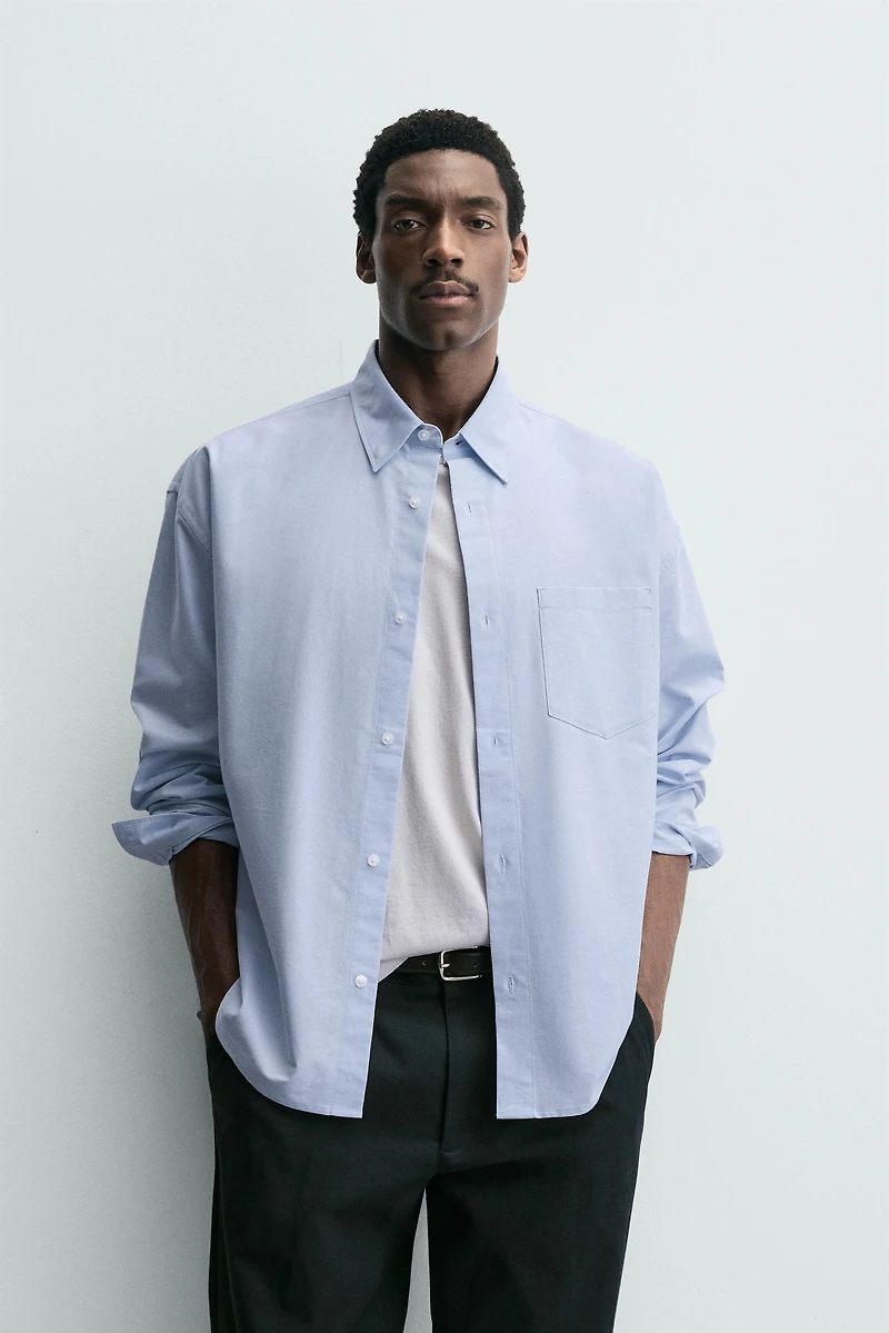 OVERSIZED FIT OXFORD SHIRT