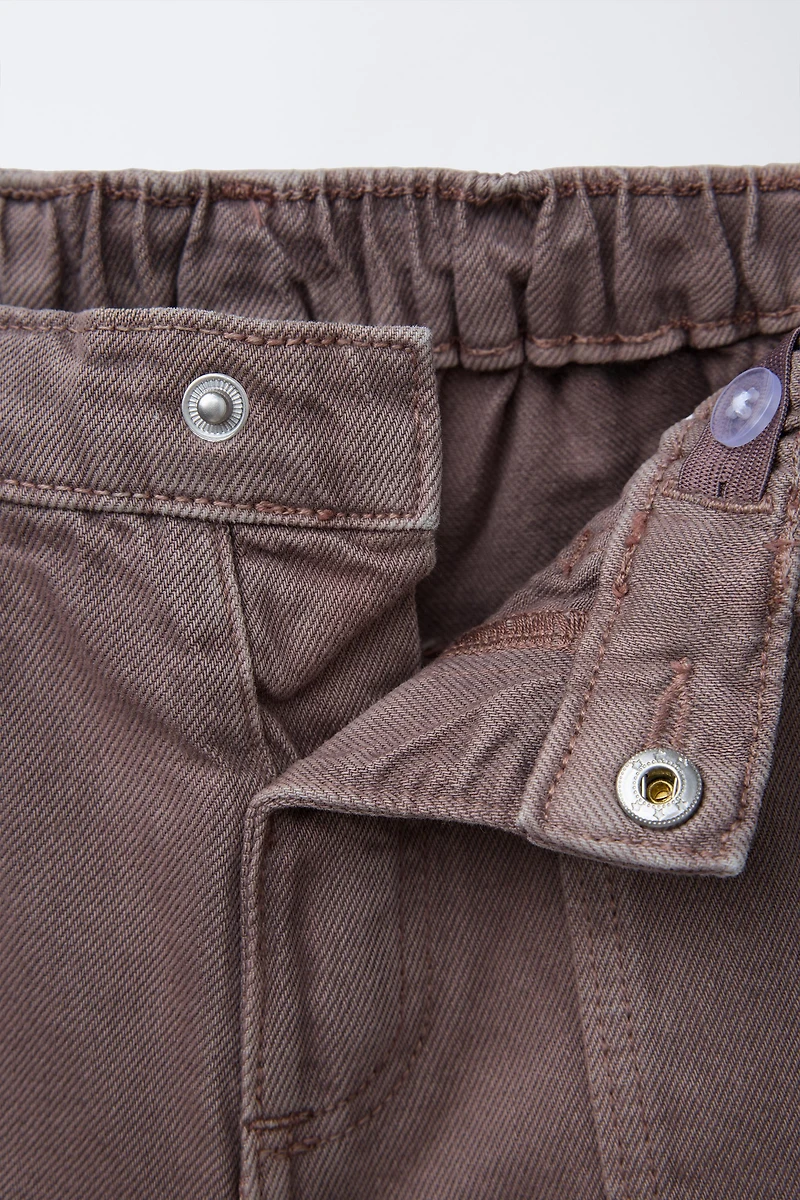 WORKER TWILL BERMUDA SHORTS