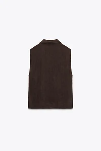 TOP FLUIDE LACETS ZW COLLECTION