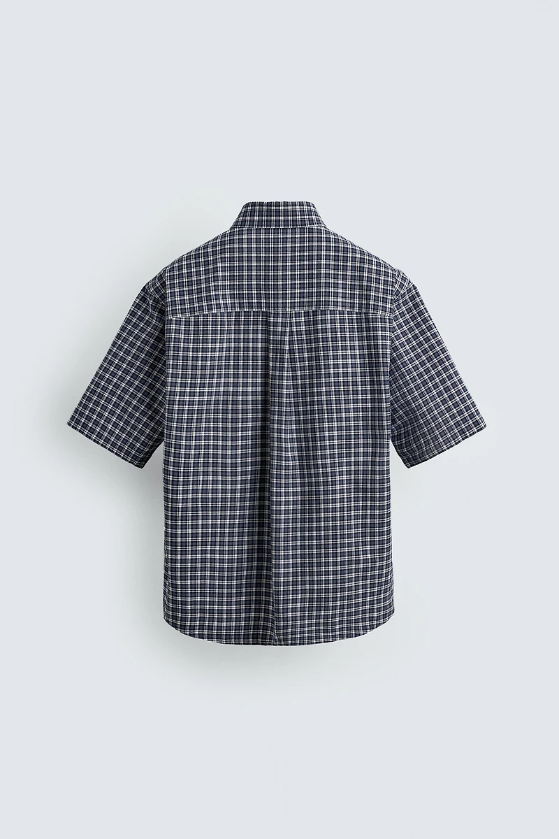 PLAID POCKET SHIRT