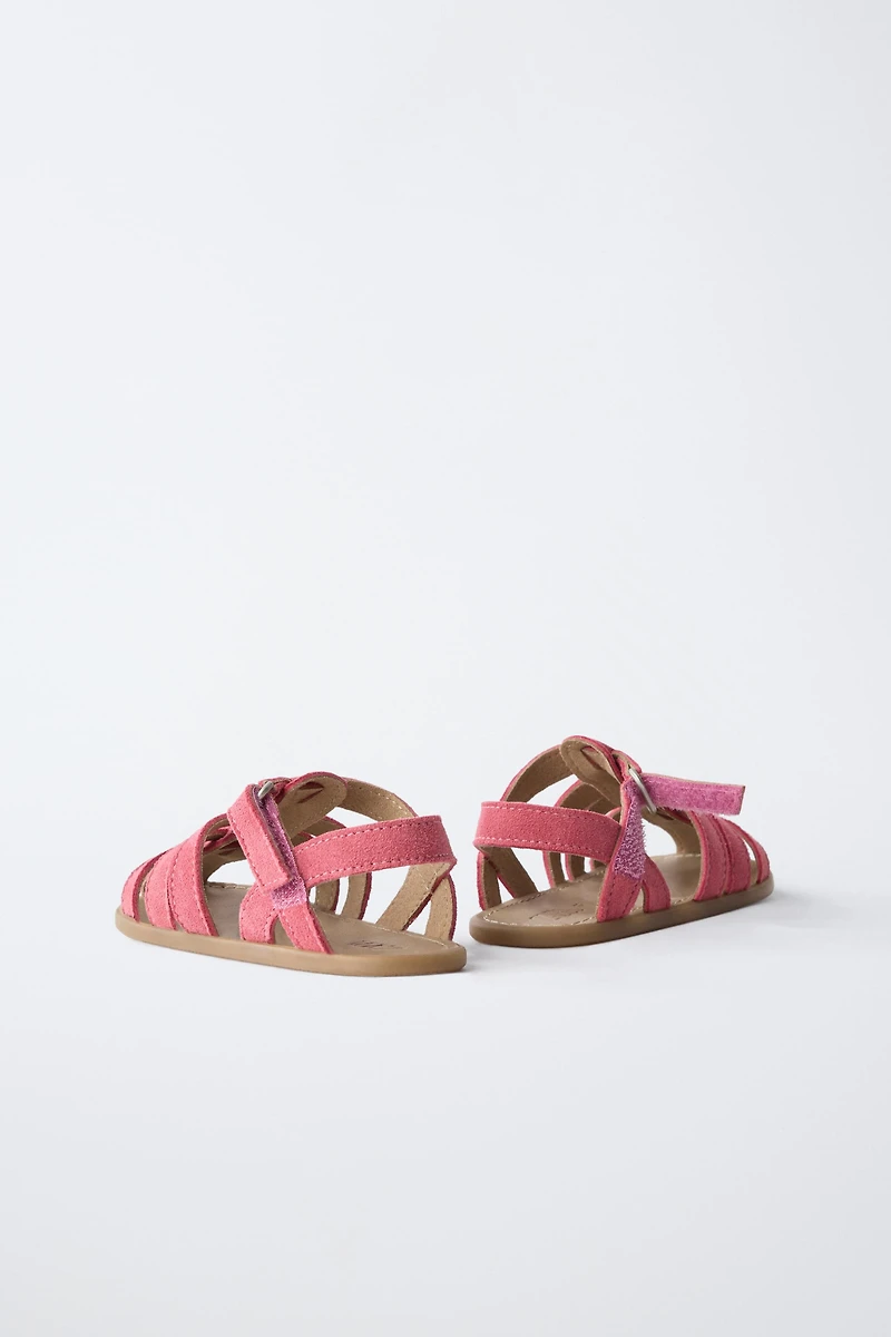 LEATHER FISHERMAN SANDALS